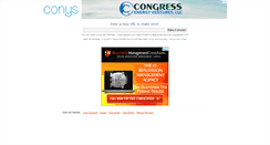 Desktop Screenshot of conys.com